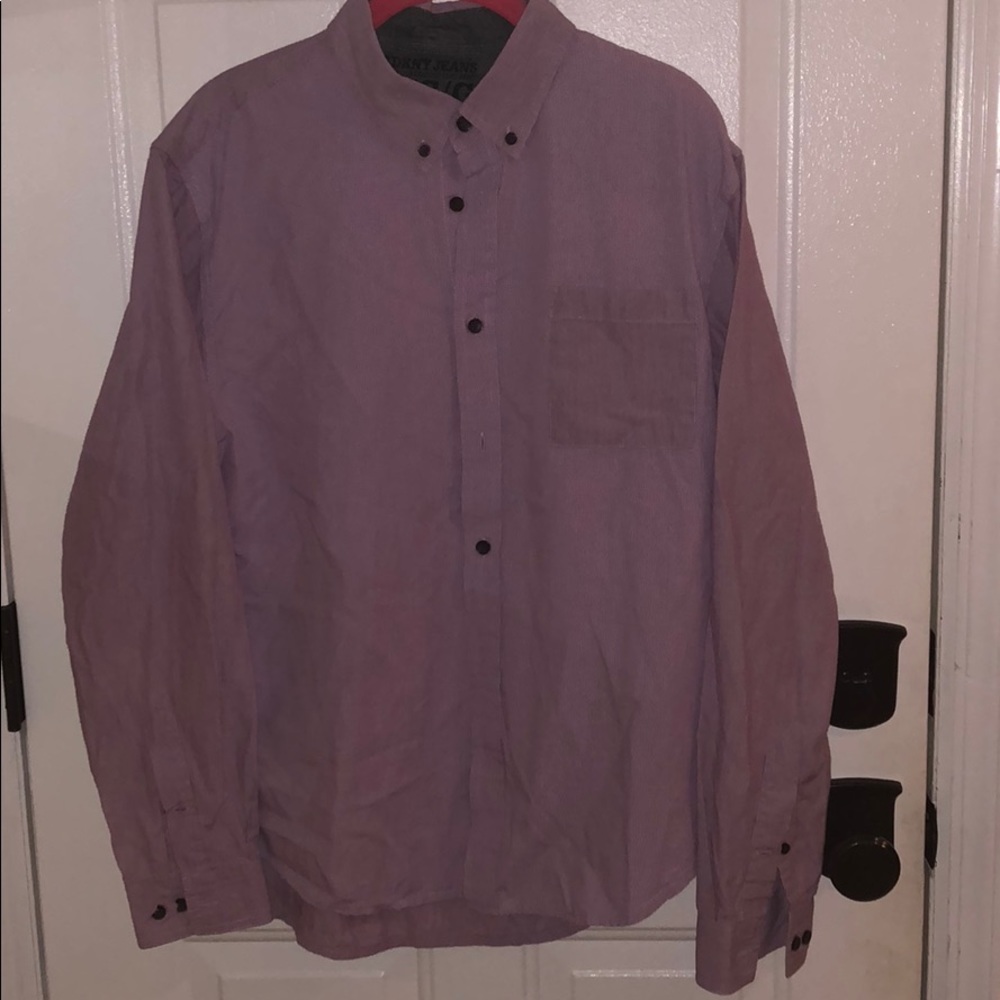 Men’s purple Button Down
